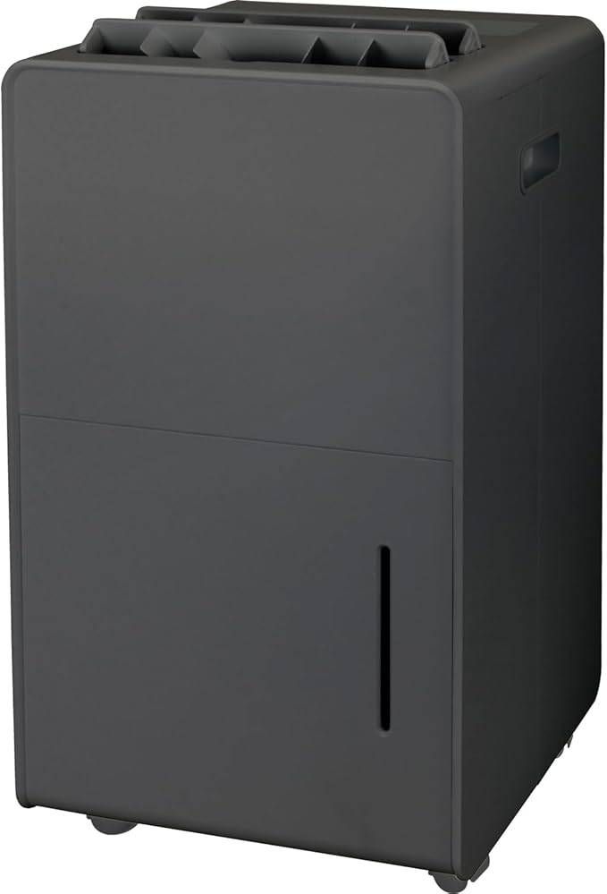 山善 除湿機 除湿器 コンプレッサー式 6.0Ⅼ ダークグレー EDC-H60