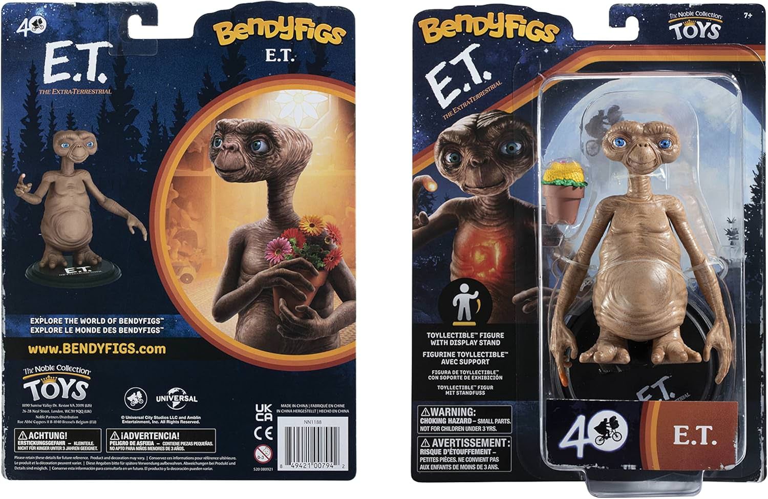 希少！映画 『E.T.』スティーヴン・スピルバーグ 限定フィギュアパック‼ 再入荷】E.T. イーティー/ E.T. 40th アニバーサリー