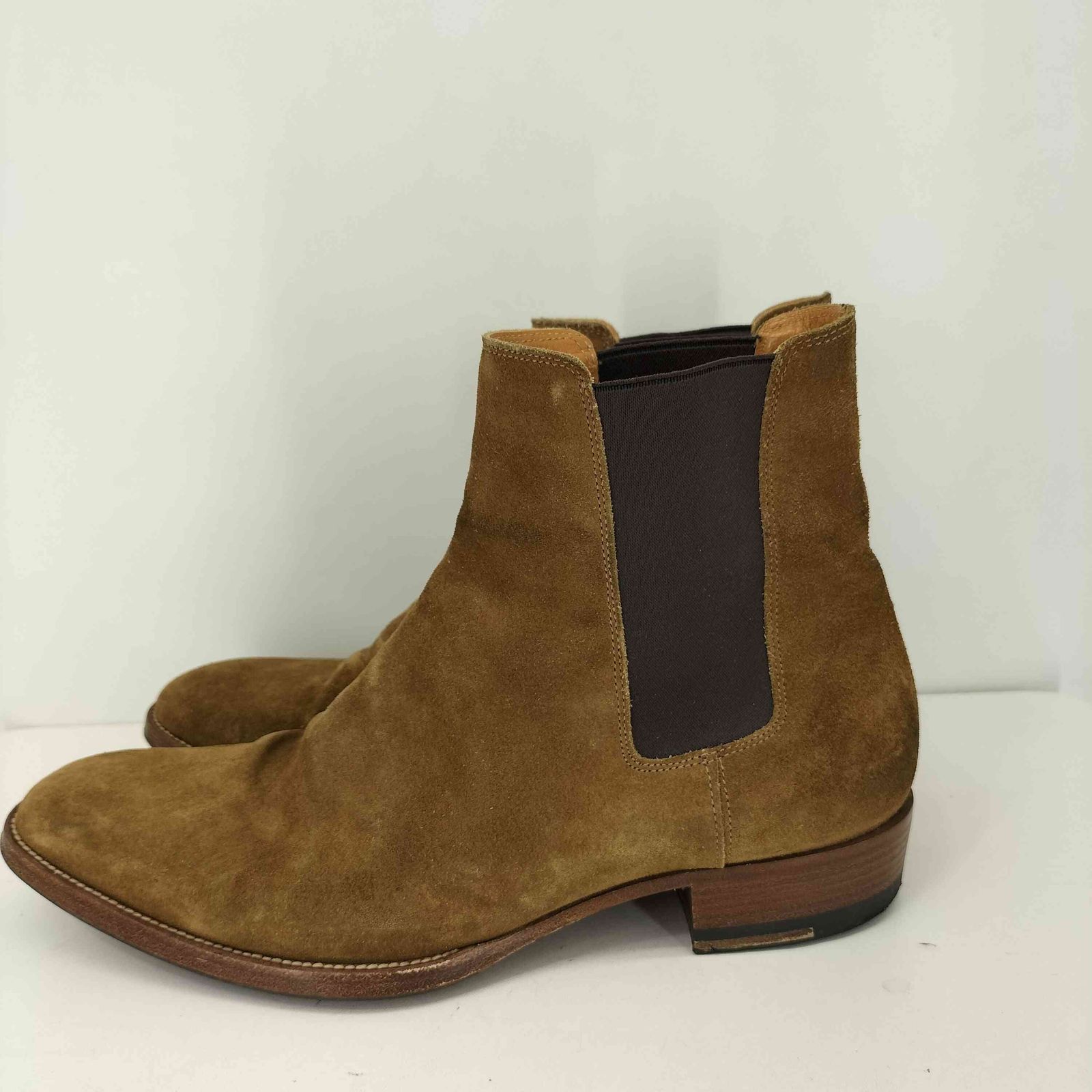 SAINT LAURENT PARIS スエード サイドゴアブーツ　40 サンローランパリ SAINT LAURENT PARIS エディ期 スエード サイドゴア