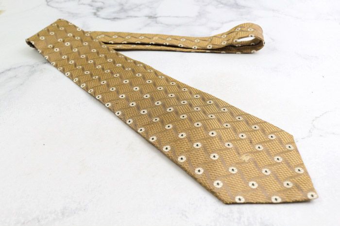 ✨美品✨バーバリー ネクタイ ブラウン ゴールド ホースロゴ チェック