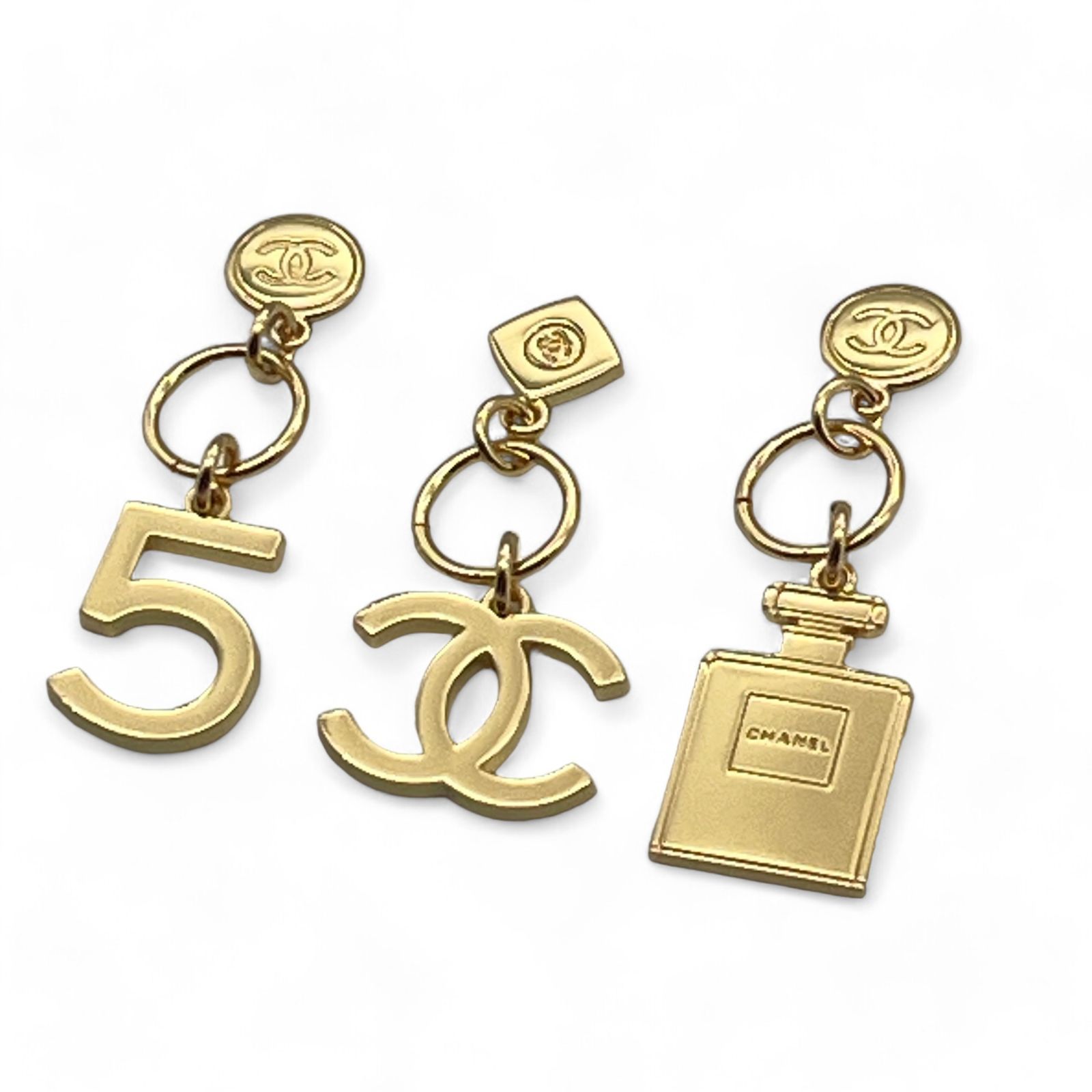 Chanel シャネル 2023 ホリデー ノベルティ チャーム 3個セット