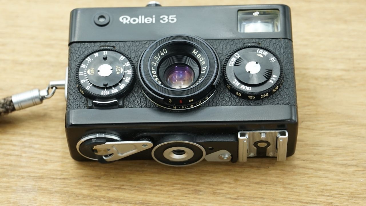 8313 良品 Rollei 35 露出計OK シンガポール製 ブラック