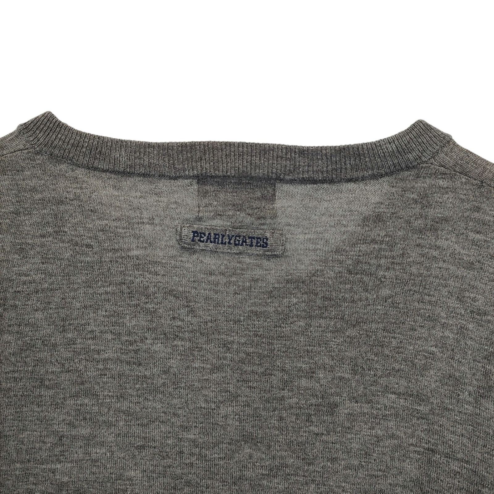 PEARLY GATES パーリーゲイツ ゴルフ 長袖 Vネック ウール