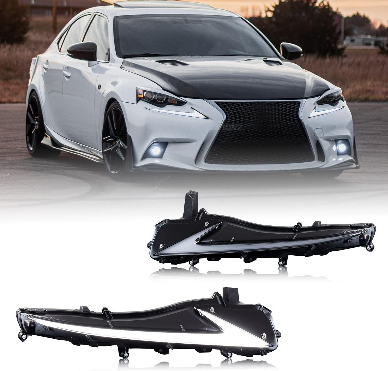 レクサス　LEXUS is 300 f シーケンシャルデイライト新品未使用品！！ レクサスIS デイライト＆シーケンシャルウインカー 新品未使用‼️