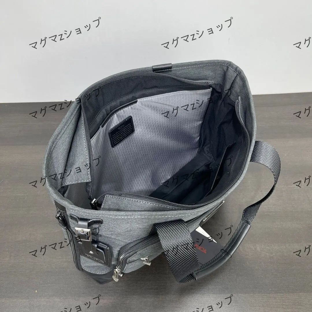 未使用 TUMI ビジネス 肩掛け トートバッグ ナイロン Grey - メルカリ