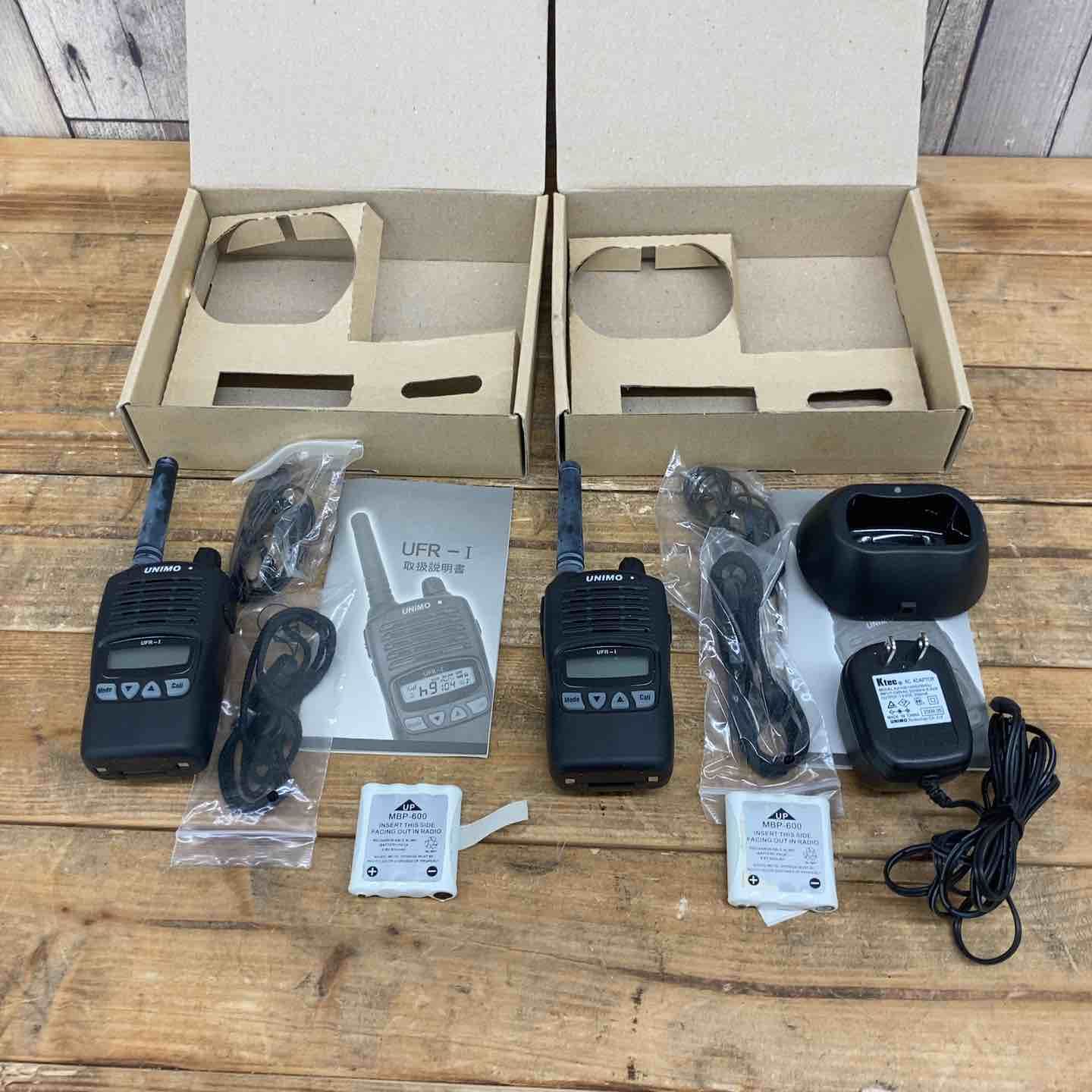 他ユニモ UNIMO 特定小電力無線機 UFR-I 2台セット東大和店