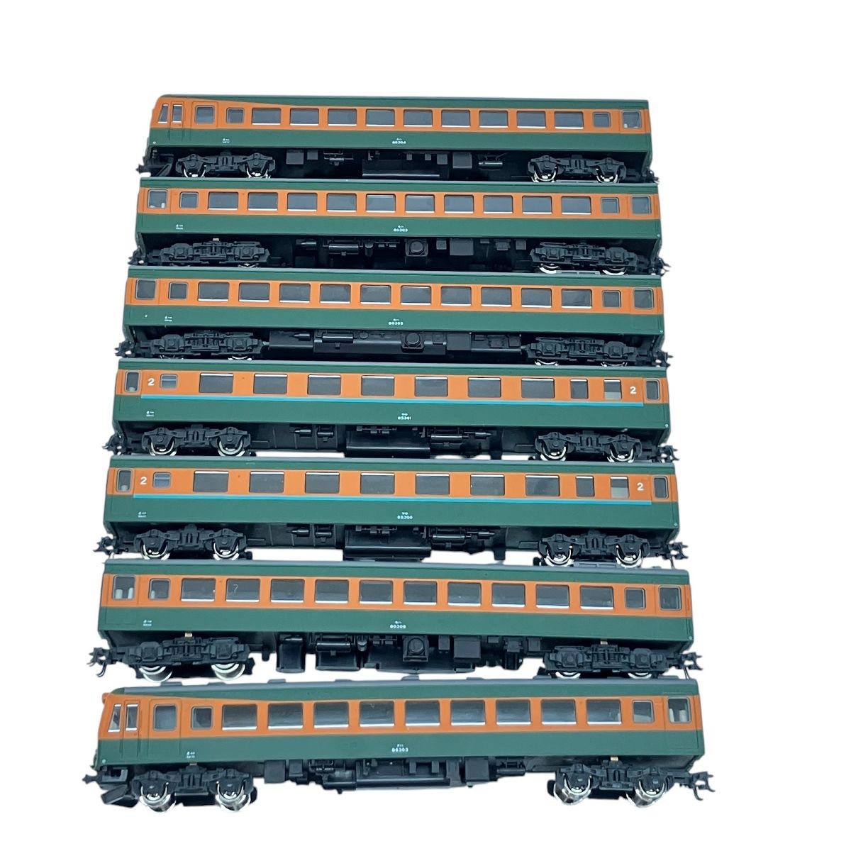 KATO 鉄道模型　 10-379 80系準急\"東海/比叡\"基本セット Amazon | KATO Nゲージ 80系 準急東海・比叡 基本 7両セット 10