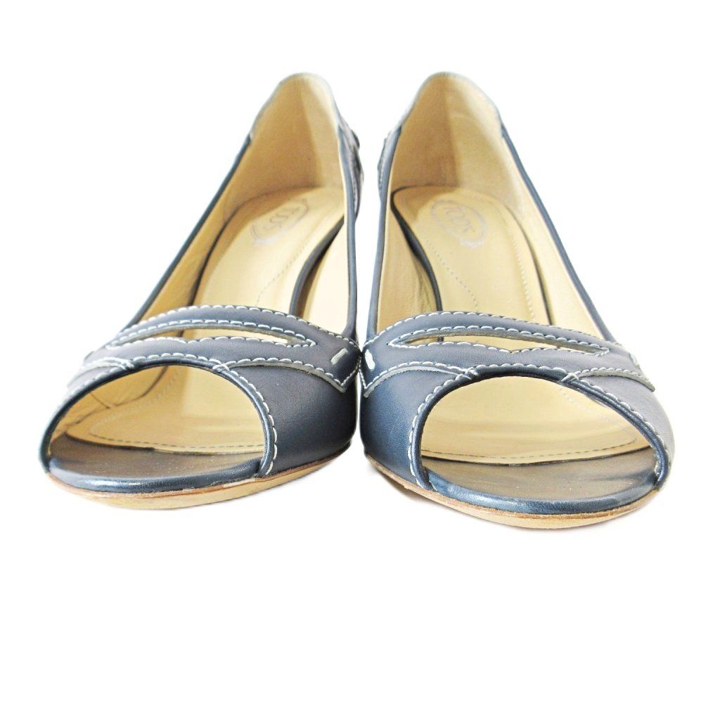 トッズ　ピンヒール SALE】パンプス ハイヒール ポインテッドトゥ スタッズ ピンヒール