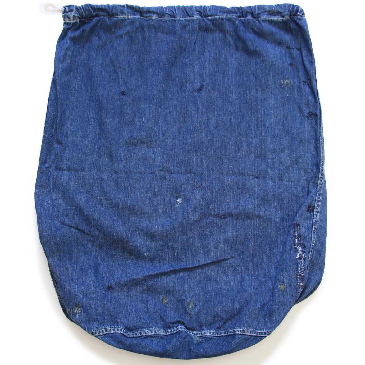 40s 米軍 U.S.NAVY インディゴ デニム バラックバッグ
