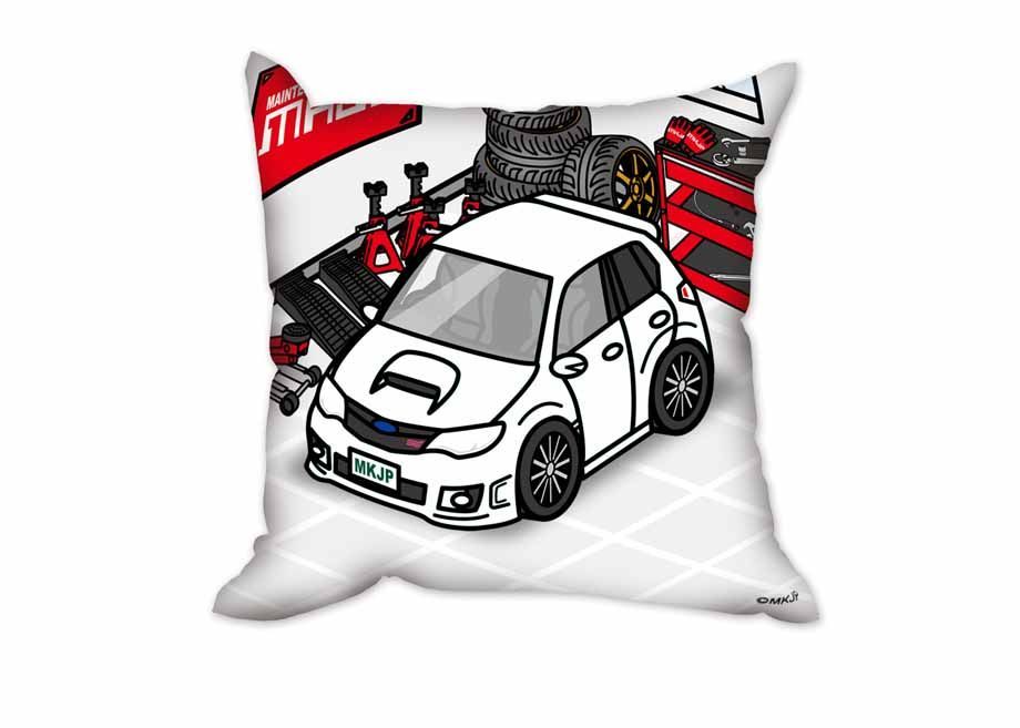 車種別ボディカラーが選べるクッション【ナンバー入れ可】 スバル WRX