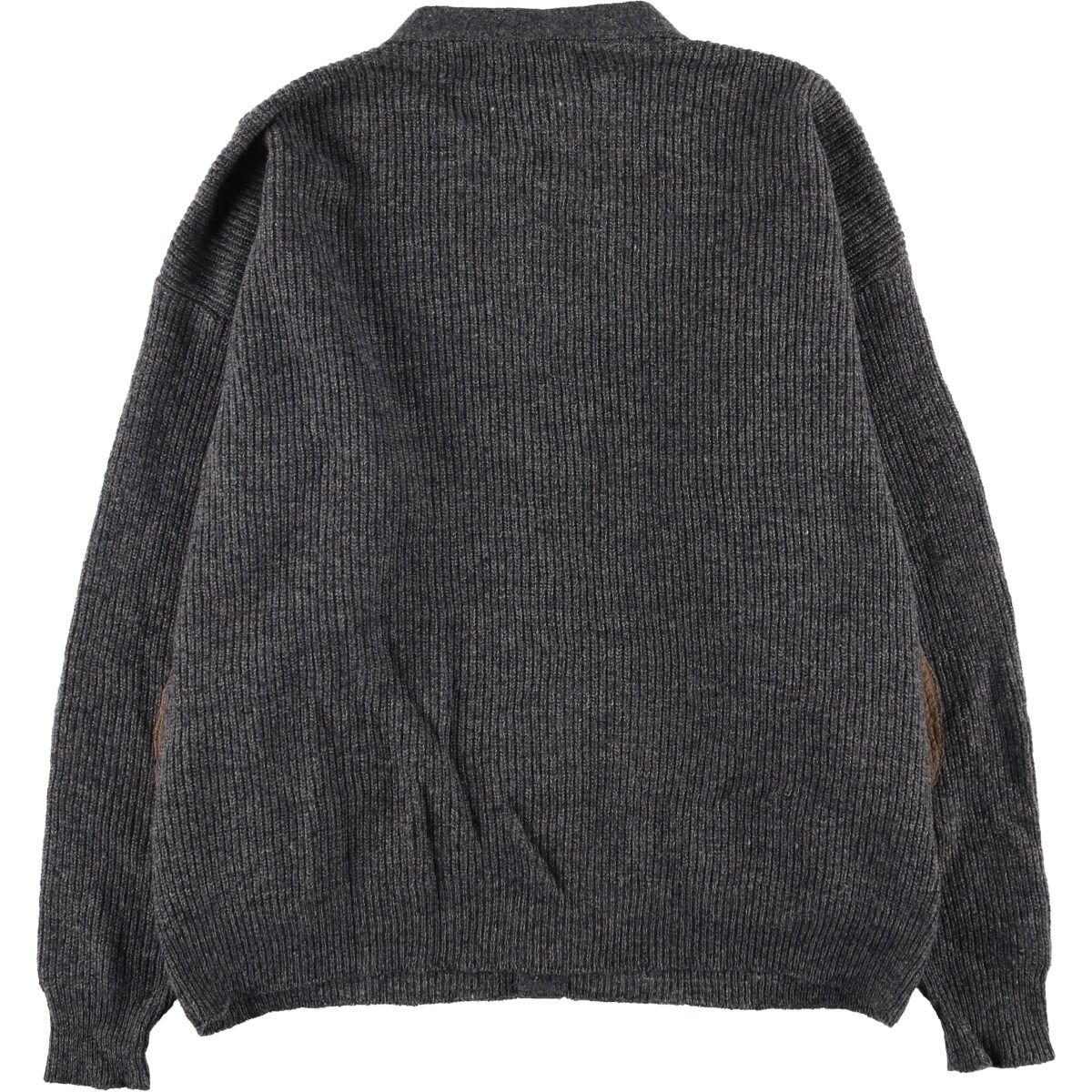 古着 70年代 ペンドルトン PENDLETON リブ編み ウールニットカーディガン メンズXL相当 ヴィンテージ eaa582285