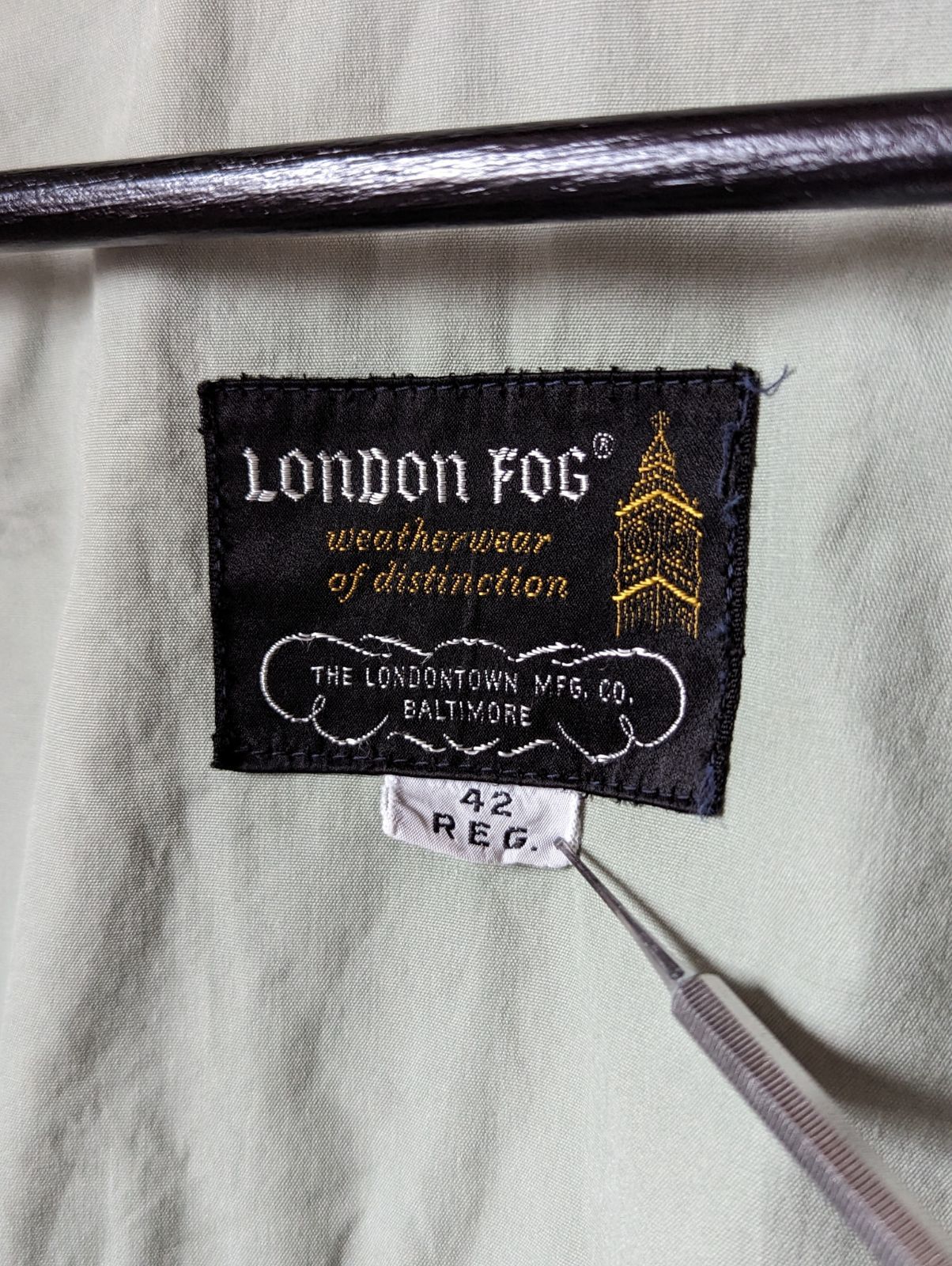 60年代 黒タグ LONDONFOG ロンドンフォグ スイングトップ ジャケット