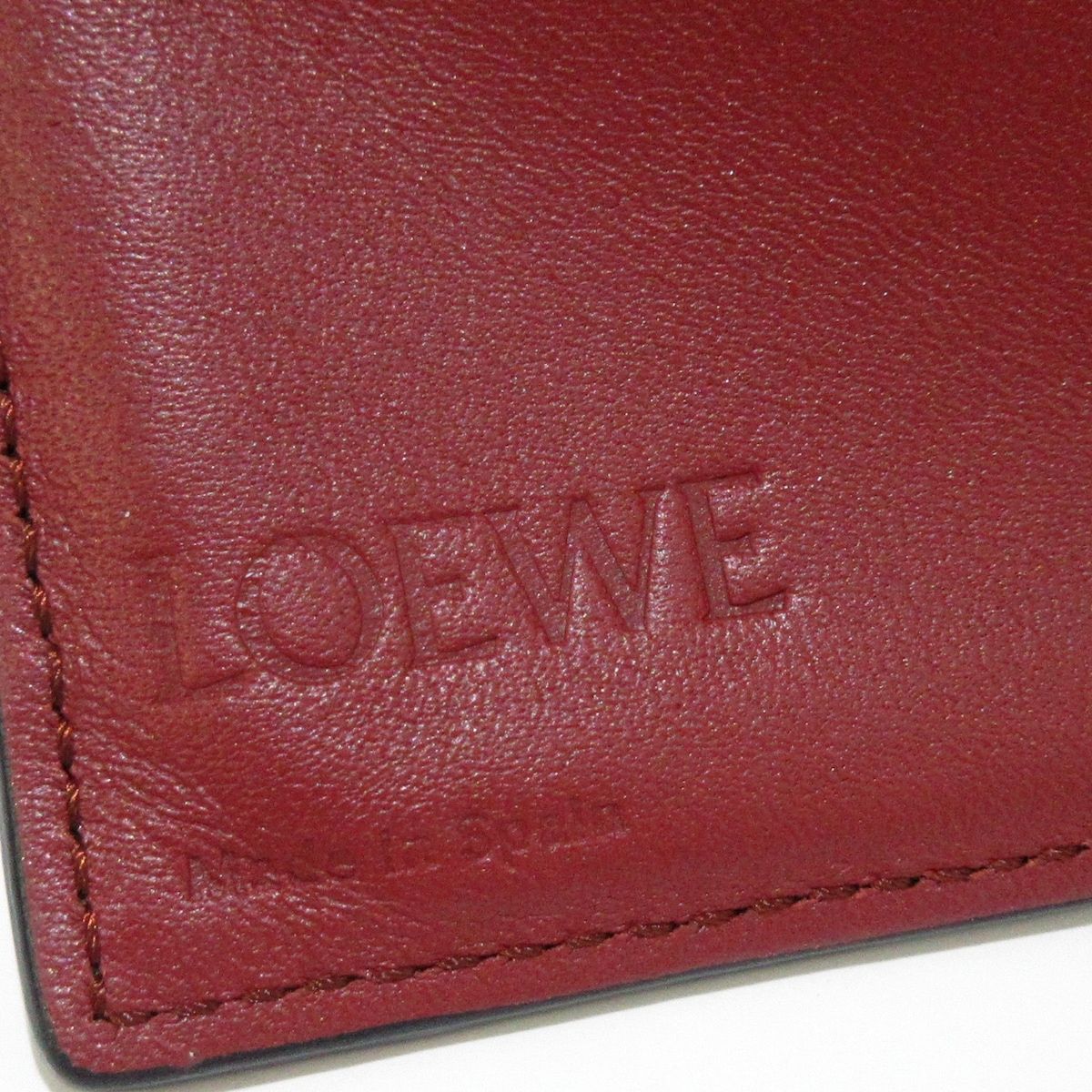 LOEWE(ロエベ) 2つ折り財布 スリムジップバイフォールドウォレット