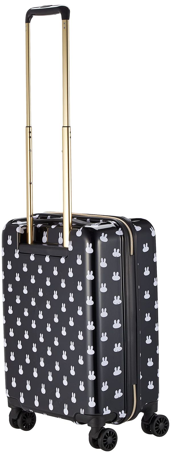 シフレ スーツケース 機内持ち込み サイズ Sサイズ キーロック TSロック ミッフィー メニーフェイス総柄デザイン 35L