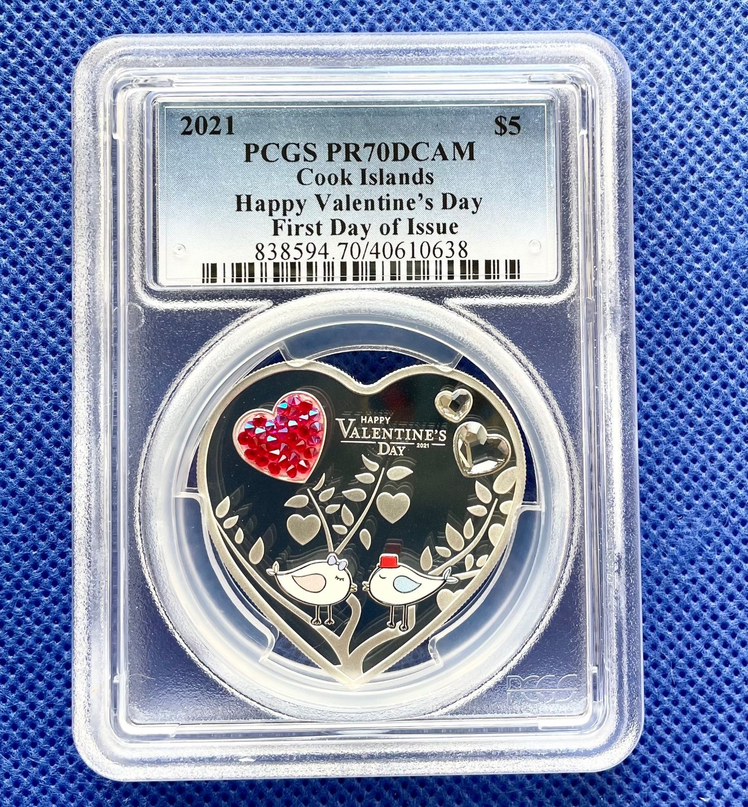 ★PCGS最高鑑定★2021 クック諸島 PR70 DCAM ☆PCGS最高鑑定☆2021年 クック諸島 PR70 DCAM First Day of
