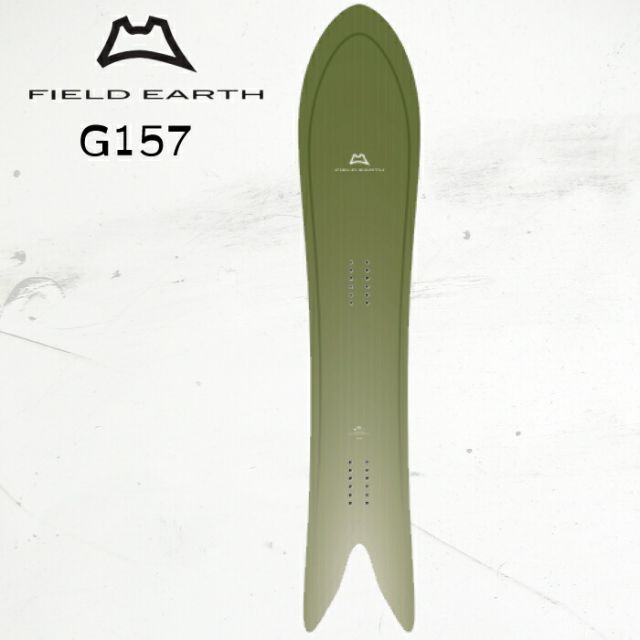 スノーボード 板 24-25 フィールドアース FIELD EARTH G157