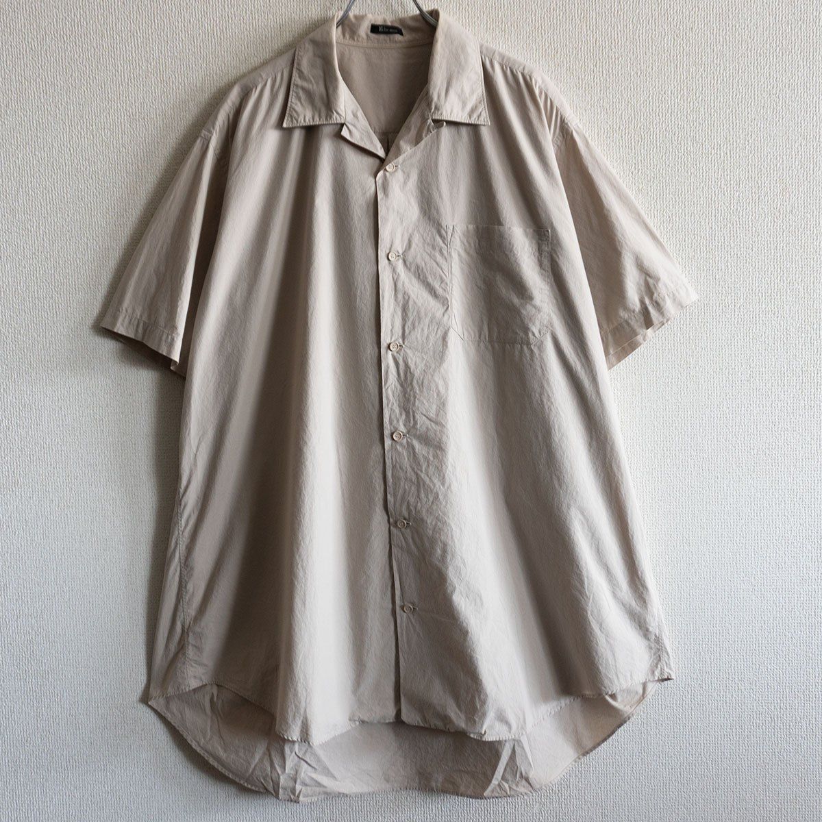 美品】Y's for men【オーバーサイズ オープンカラー シャツ