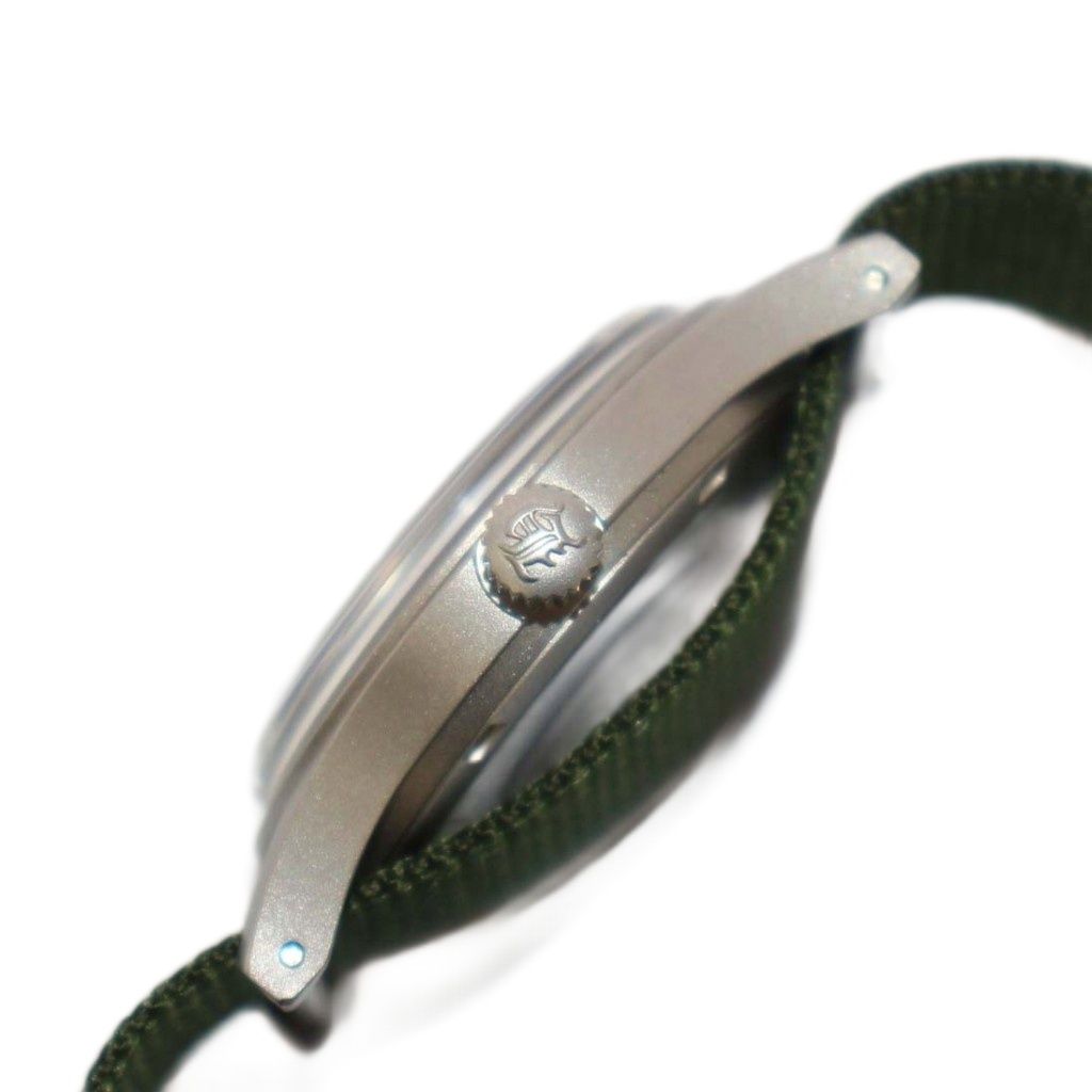 ハミルトン A-F Country 9415 A Khaki カーキ ミニマグライト 腕時計 手巻き KH