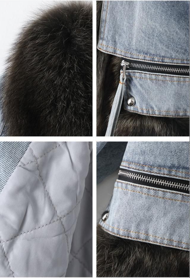 ラクーンファー付き