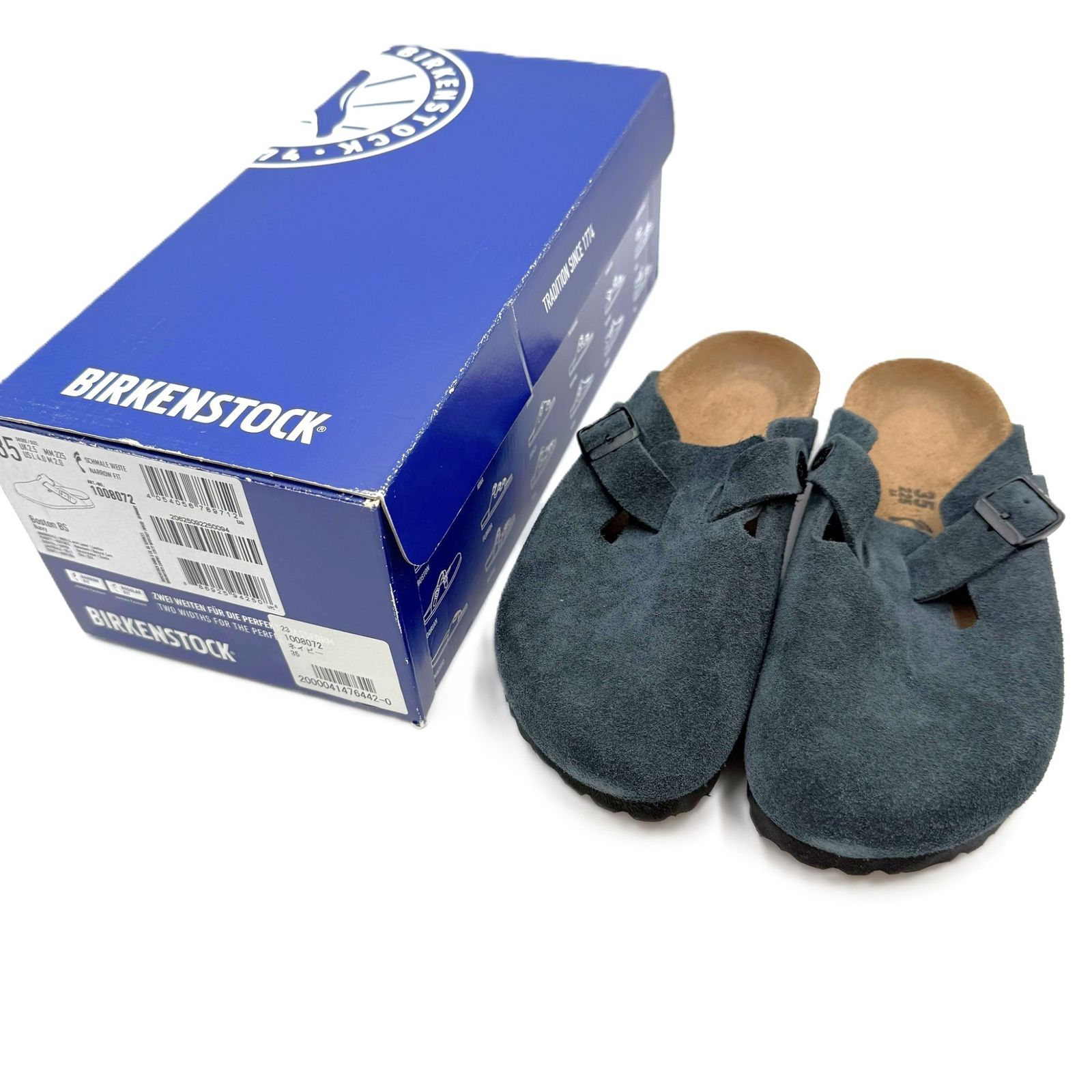 ビルケンシュトック BIRKENSTOCK ボストン サンダル スエード 未使用