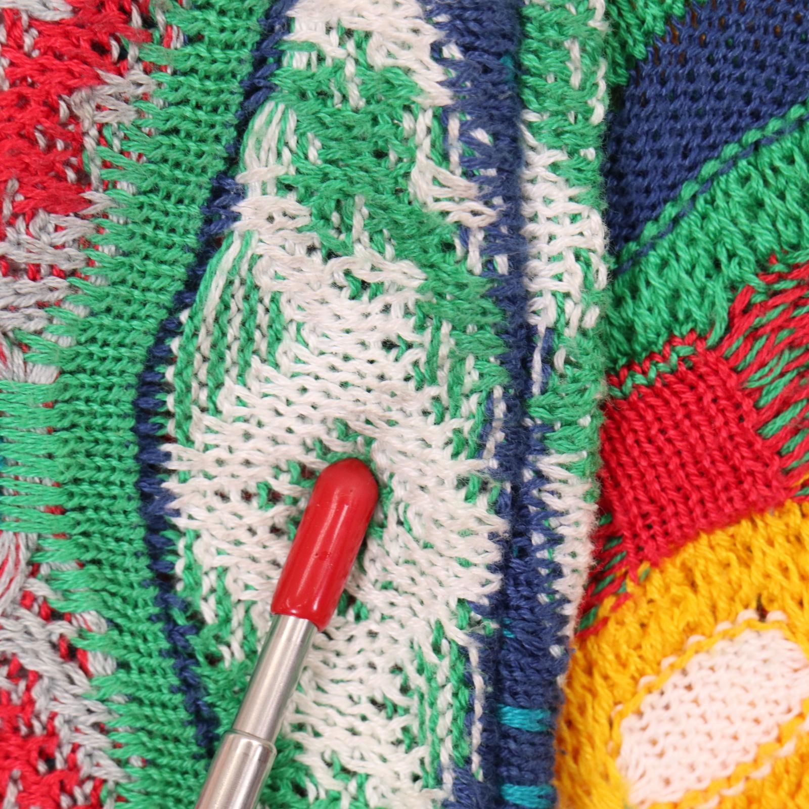 オーストラリア製 COOGI クージー 3Dニット セーター マルチカラー