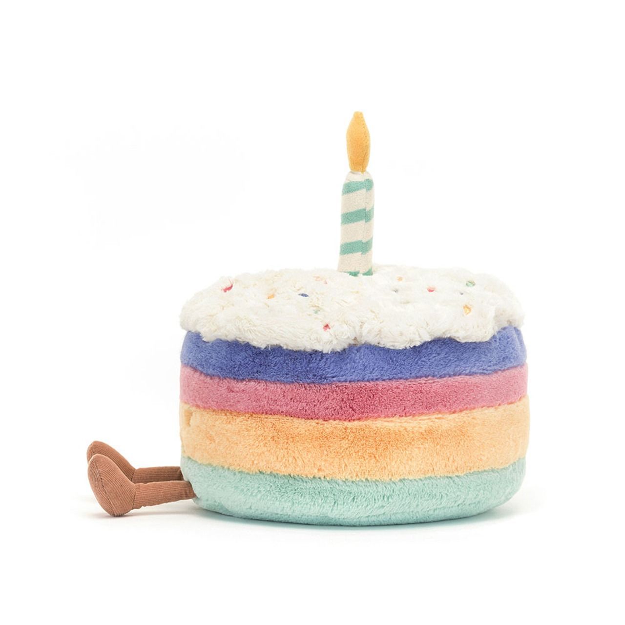 新品 ジェリーキャット Jellycat レインボーバースデーケーキ