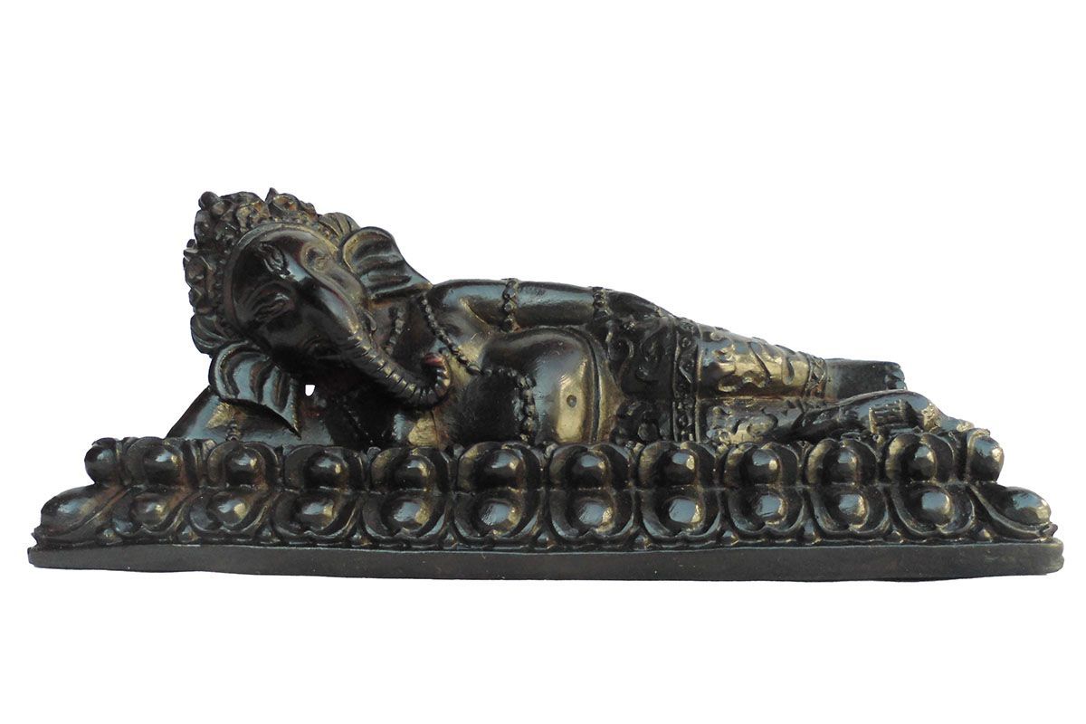 仏像 ネパール・ガネーシャ25 ガネーシャ 古銅 商売繁盛アジアン雑貨