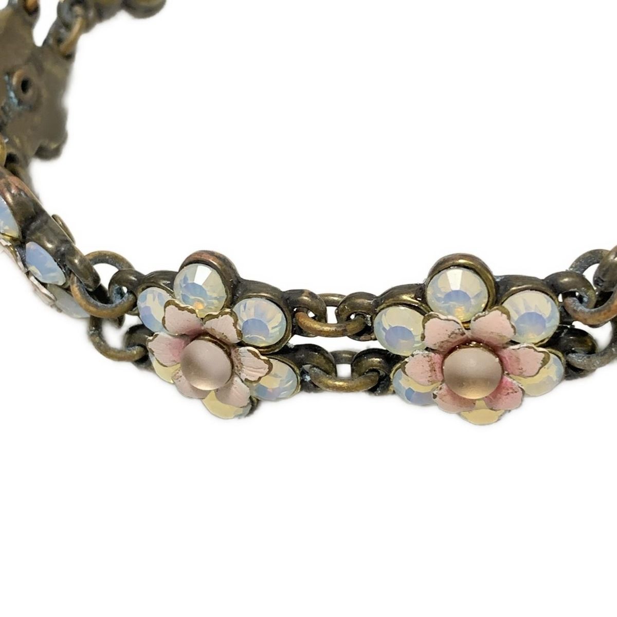 Michal Negrin(ミハエルネグリン) ブレスレット - ブロンズ×白