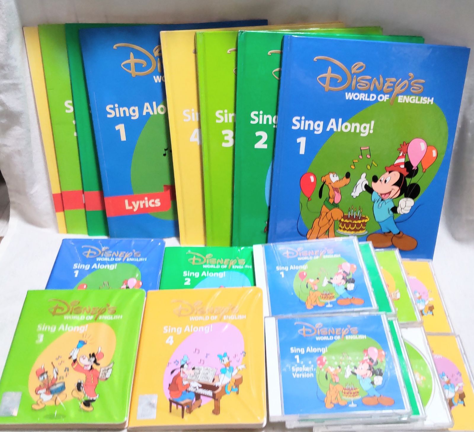 ディズニー英語システム シングアロング CD DVD 絵本 リリック - メルカリ