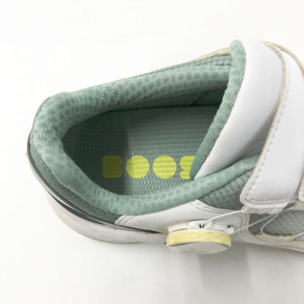 ADIDAS GOLF アディダスゴルフ FW5634 ゴルフシューズ ボア  ホワイト系 22.5 [240101434848] ゴルフウェア レディース ストスト ADIDAS GOLF アディダスゴルフ FW5634 ゴルフシューズ ボア