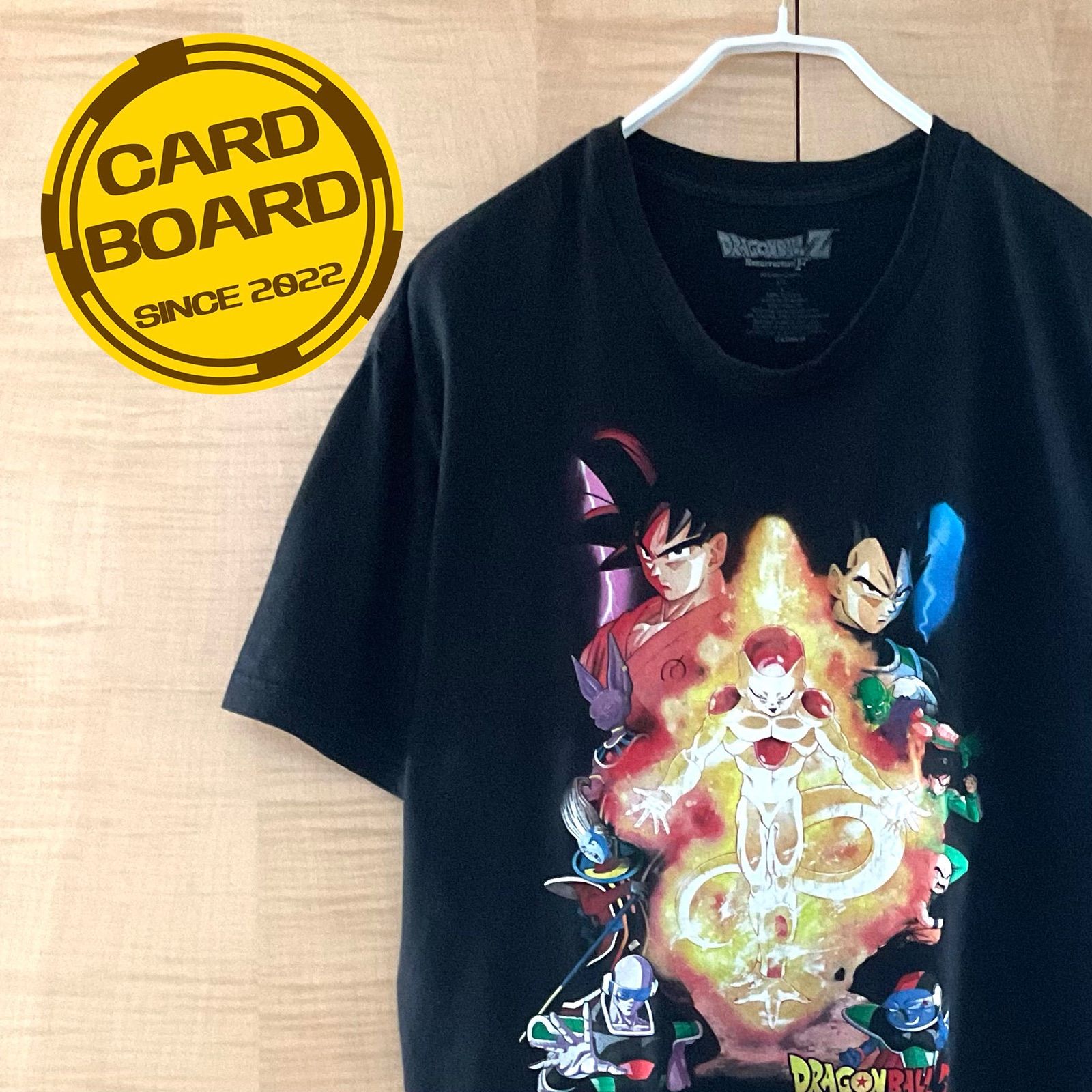 【PSYCHO WORKS】ドラゴンボール フリーザ プリント 半袖Tシャツ