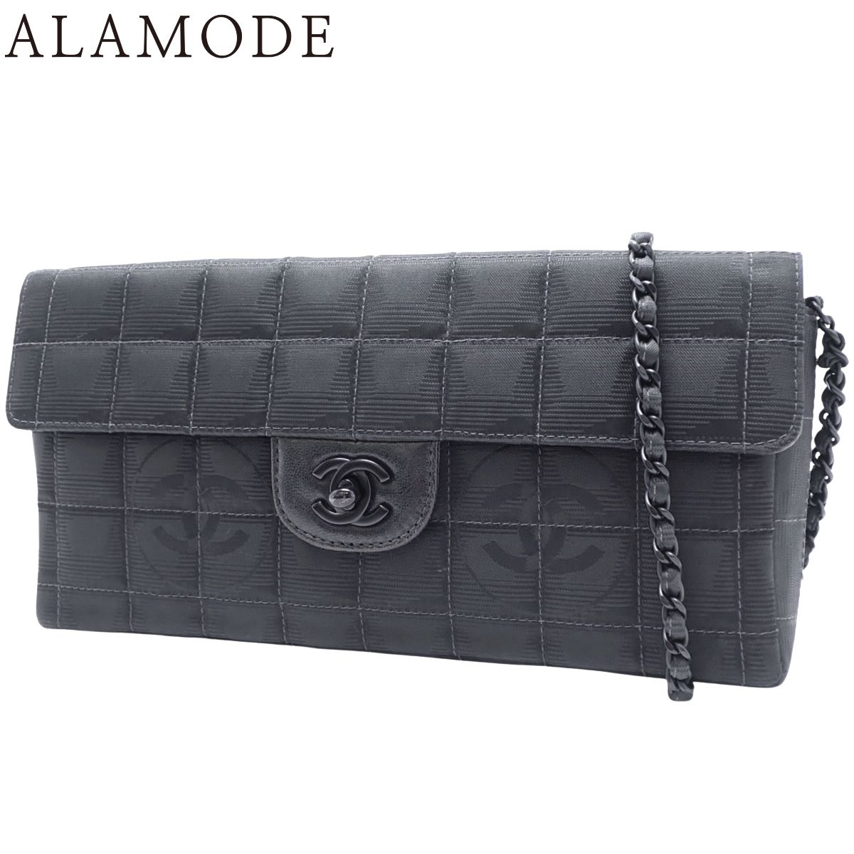 【レア超美品❗✨】シャネル　ニュートラベルライン ショルダーバッグ　ココマーク バイセル公式】シャネル ニュートラベルライン ショルダーバッグ