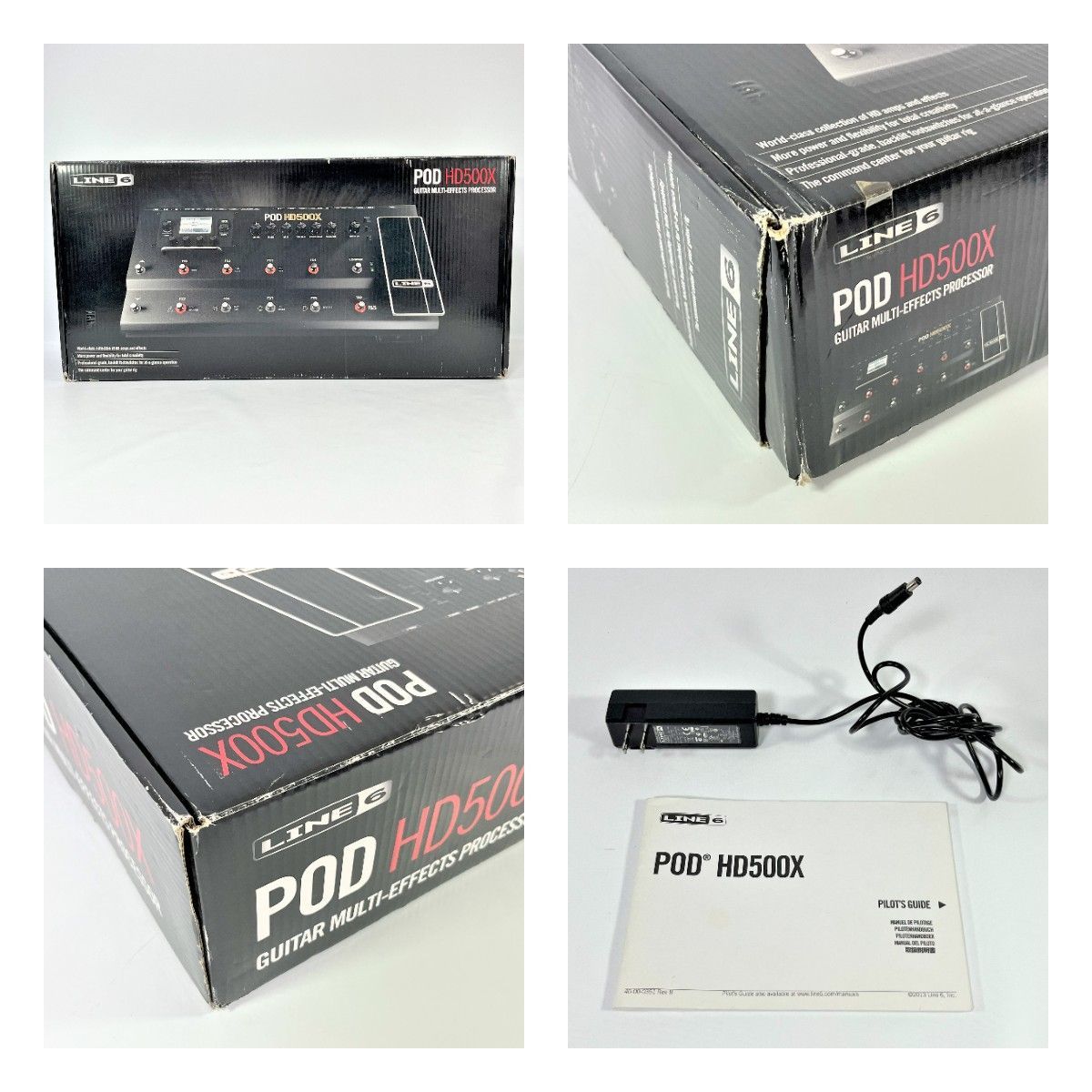 LINE6 POD HD500ジャンク＋SKB マルチエフェクターケース