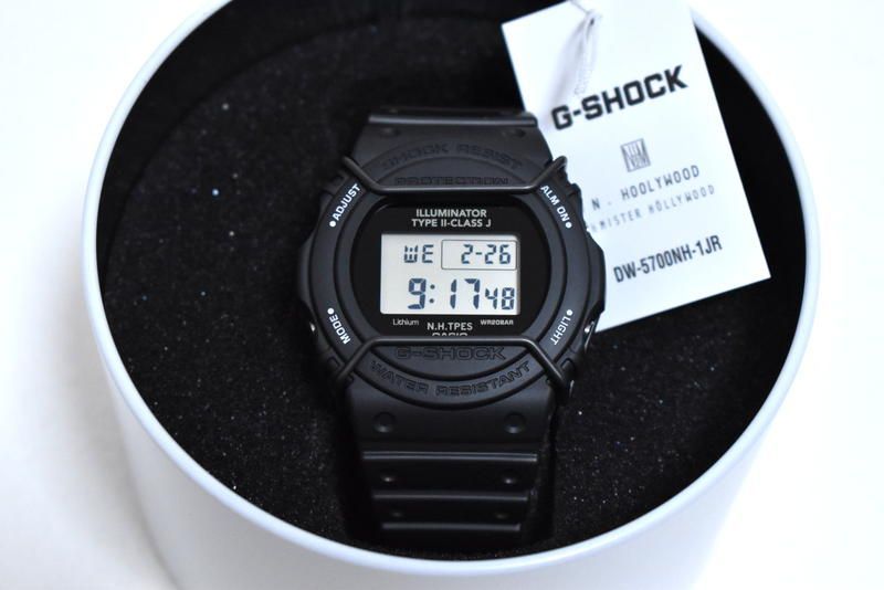 新品 N.HOOLYWOOD × G-SHOCK DW-5700NH-1JR エヌハリウッド Gショック