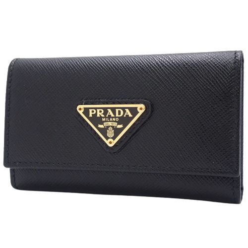 PRADA(プラダ) 三角ロゴ 6連キーケース 六連 小物 トライアングル