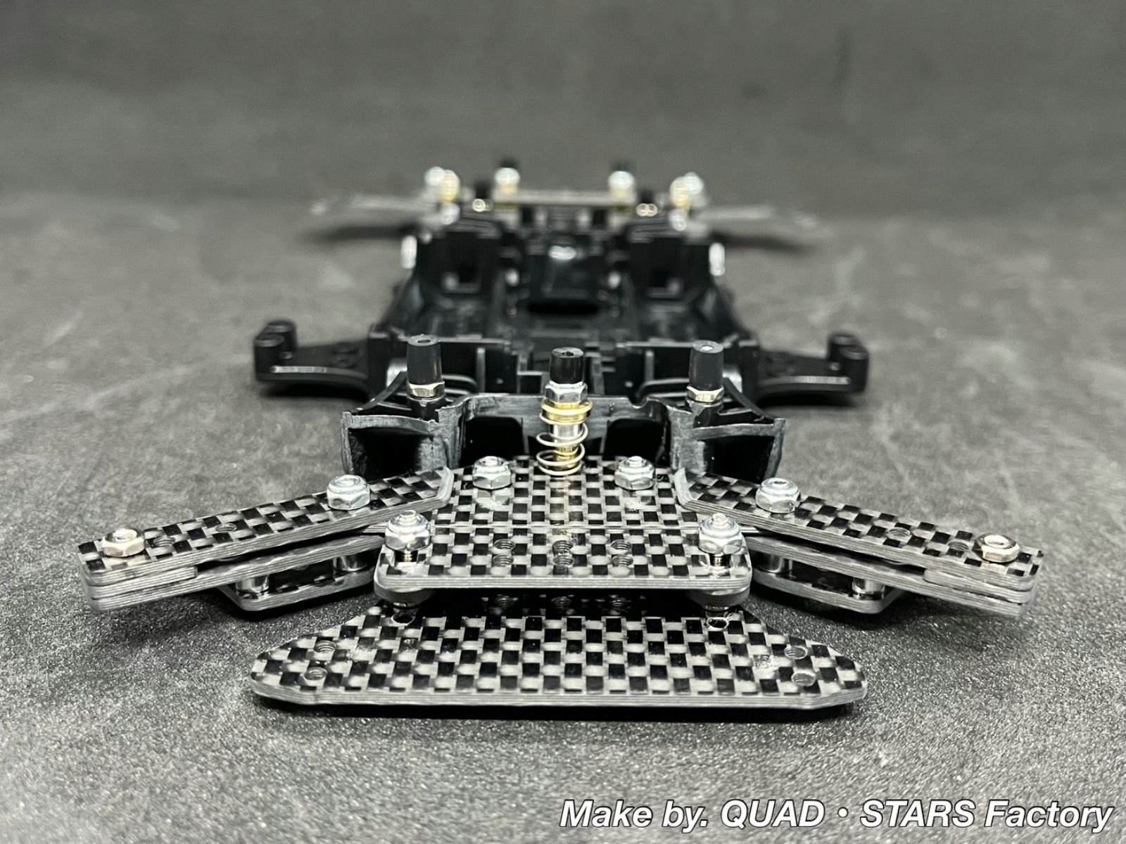 ミニ四駆・MAシャーシ用】2軸ATピボットバンパー＋1軸リヤアンカー＋