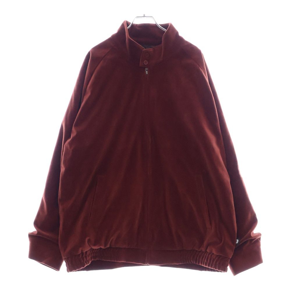 STUSSY (ステューシー) ZIP UP VELOUR JACKET ジップ アップ