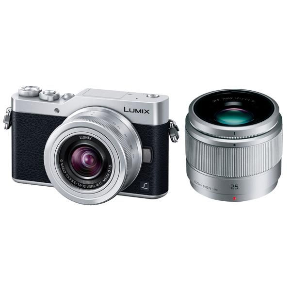 美品♪ Panasonic DMC-GF9　ダブルレンズキット 中古 美品 Panasonic LUMIX GF9 ダブルレンズキット シルバー DC