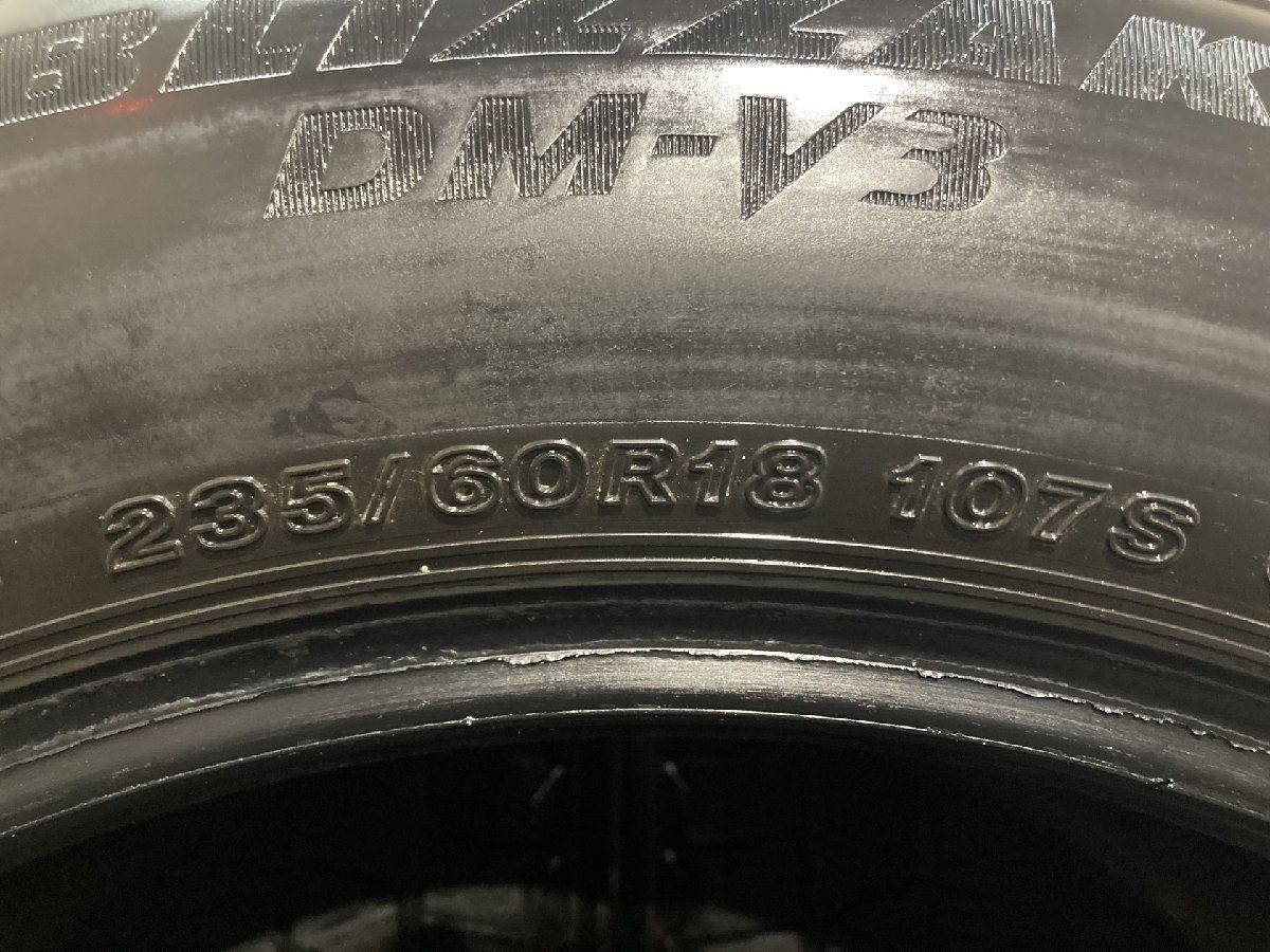 BS BRIDGESTONE BLIZZAK DM-V3 235/60R18 18インチ スタッドレス 4本 