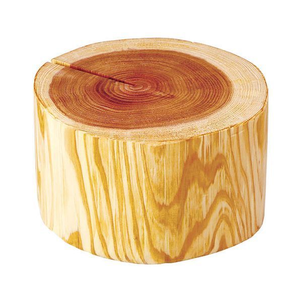 ヤマコー 用美 業務用 新 杉 磨き丸太ディスプレイ台 大径 L yamaco45525