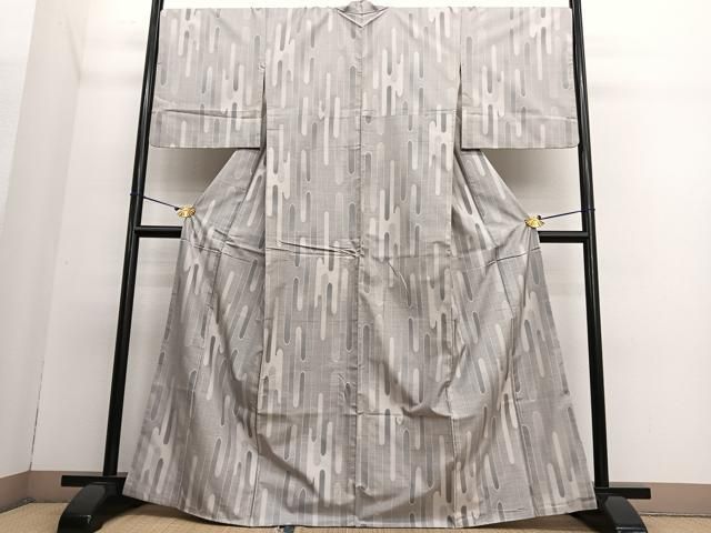 平和屋着物○本場大島紬 9マルキ 壺垂れ文様 正絹 逸品 BAAT6624hv  