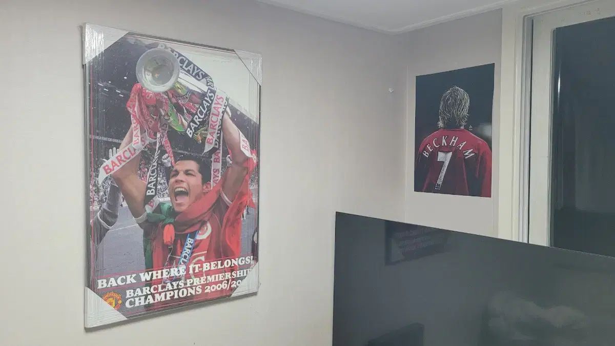 公式 ライセンス スーパーラージ マンチェスター ユナイテッド ロナウド ポスター マンＵ