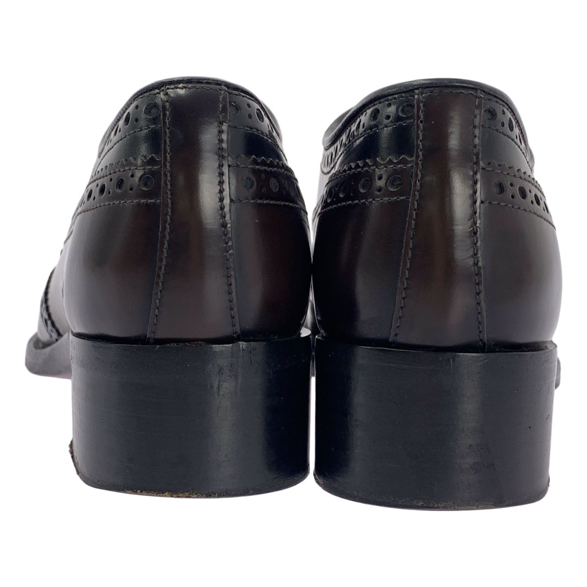 PRADA / プラダ | レザー ウイングチップ ドレスシューズ | 36 1/2