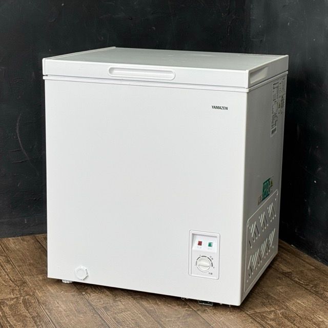 電気冷凍庫 YAMAZEN 66L 山善 YF-C70 W 製 ホワイト 上開き 冷凍ストッカー 冷蔵 043014 | 22135