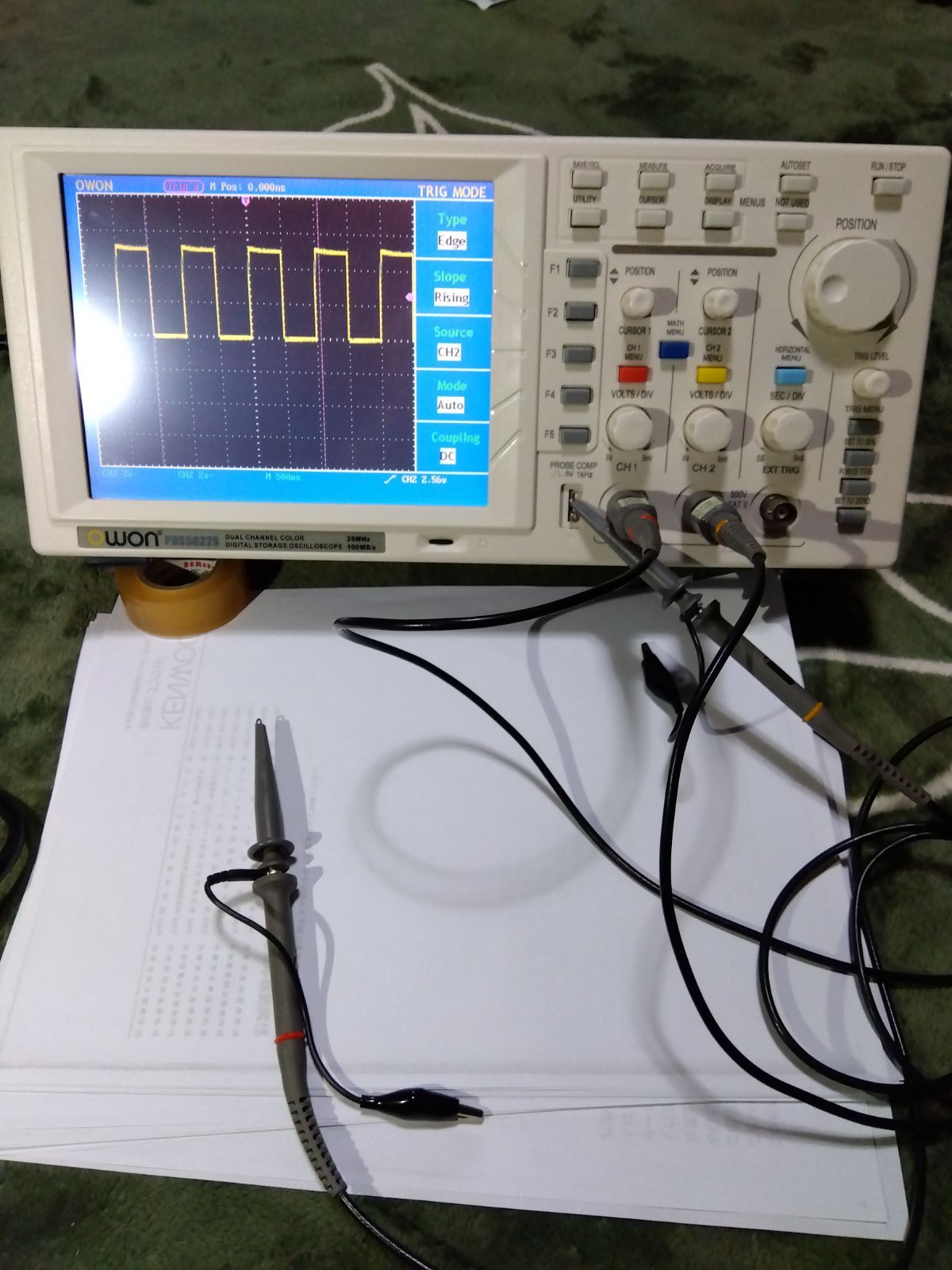 OWON PDS5022S デジタルオシロスコープ - 工具、DIY用品