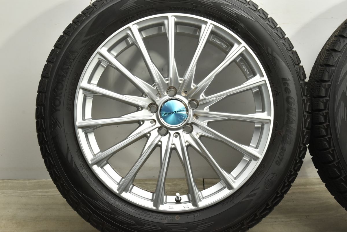 235/55R19 ベンツ GLC X245 バリ溝 スタッドレスセット 美品