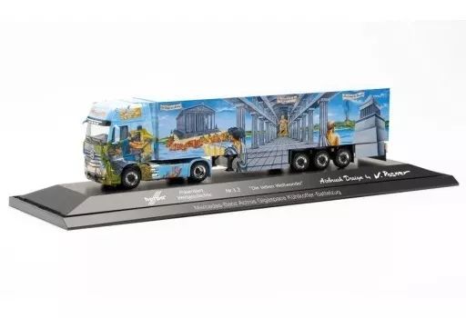 ドイツ herpa miniatur社別注トレーラー ミニカー　非売品 Amazon.co.jp: Herpa 316293 トラック スカニア CS 20 HD バルク