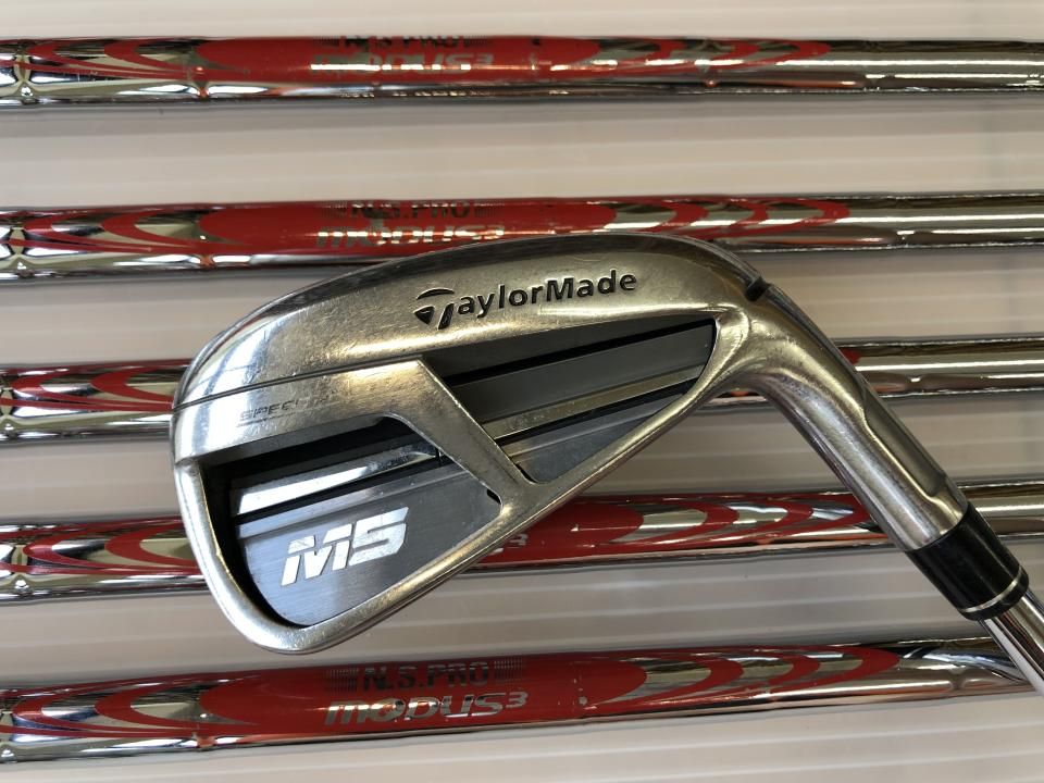 【即納】【訳あり】M5 | S | NSプロ MODUS 3 TOUR 105 | 中古 | アイアンセット | テーラーメイド