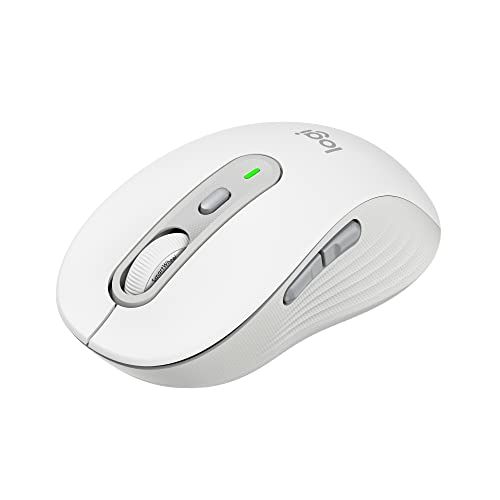 Logicool Signature M750MOW ワイヤレスマウス 静音 レギュラー オフホワイト 無線 Bluet