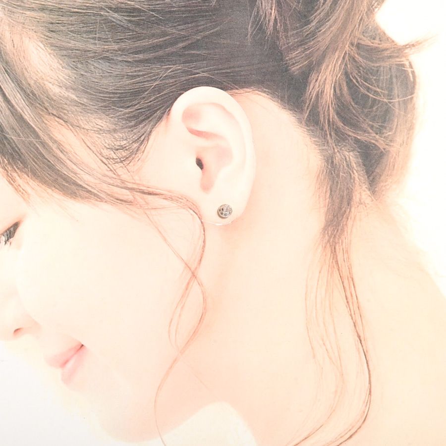 【Yoppy】Tasaki リファインドリベリオン　プラス　ピアス　8mm TASAKI - TASAKI タサキ ピアス パール 真珠 8.4mm ブラック